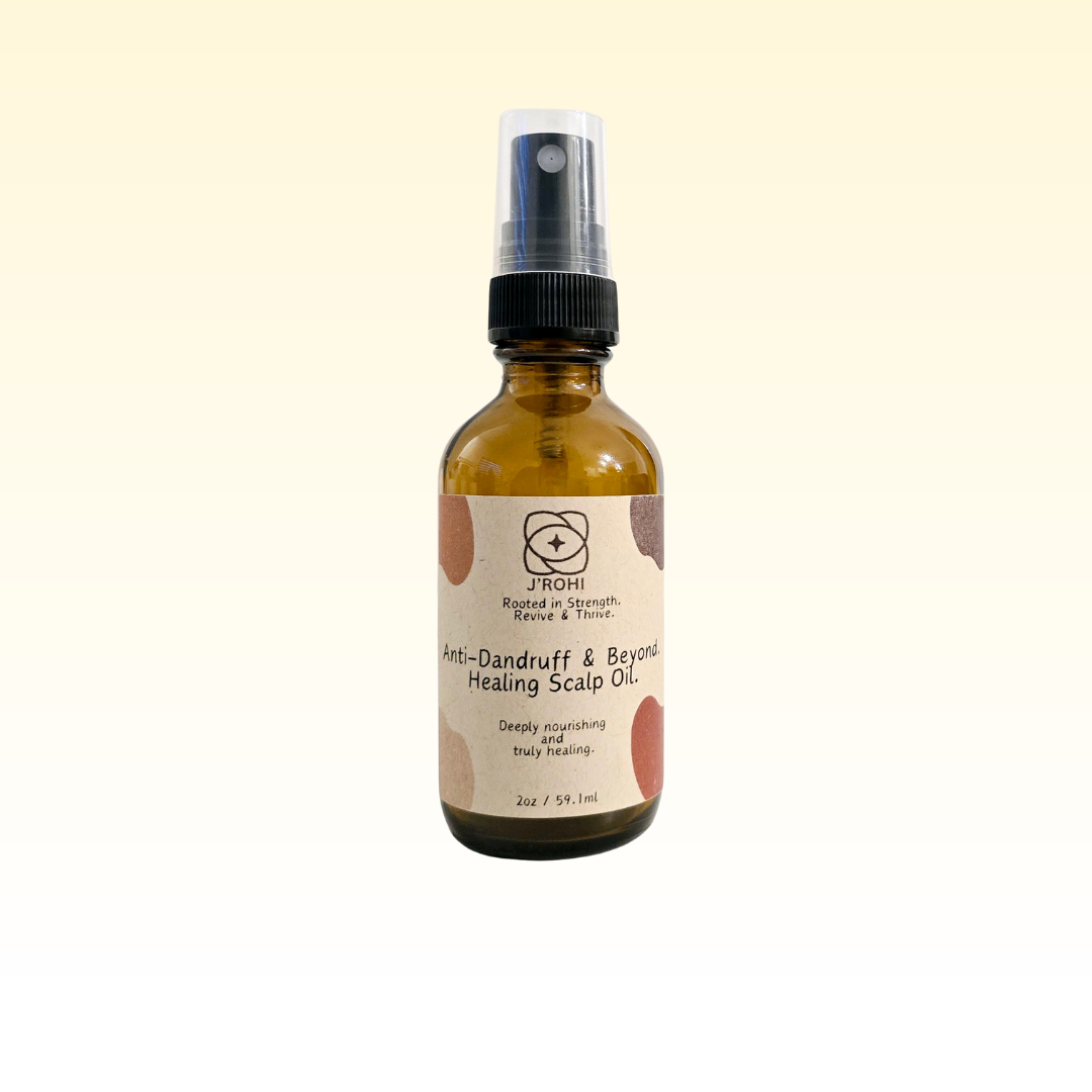 Anti dandruff and beyond healing scalp oil