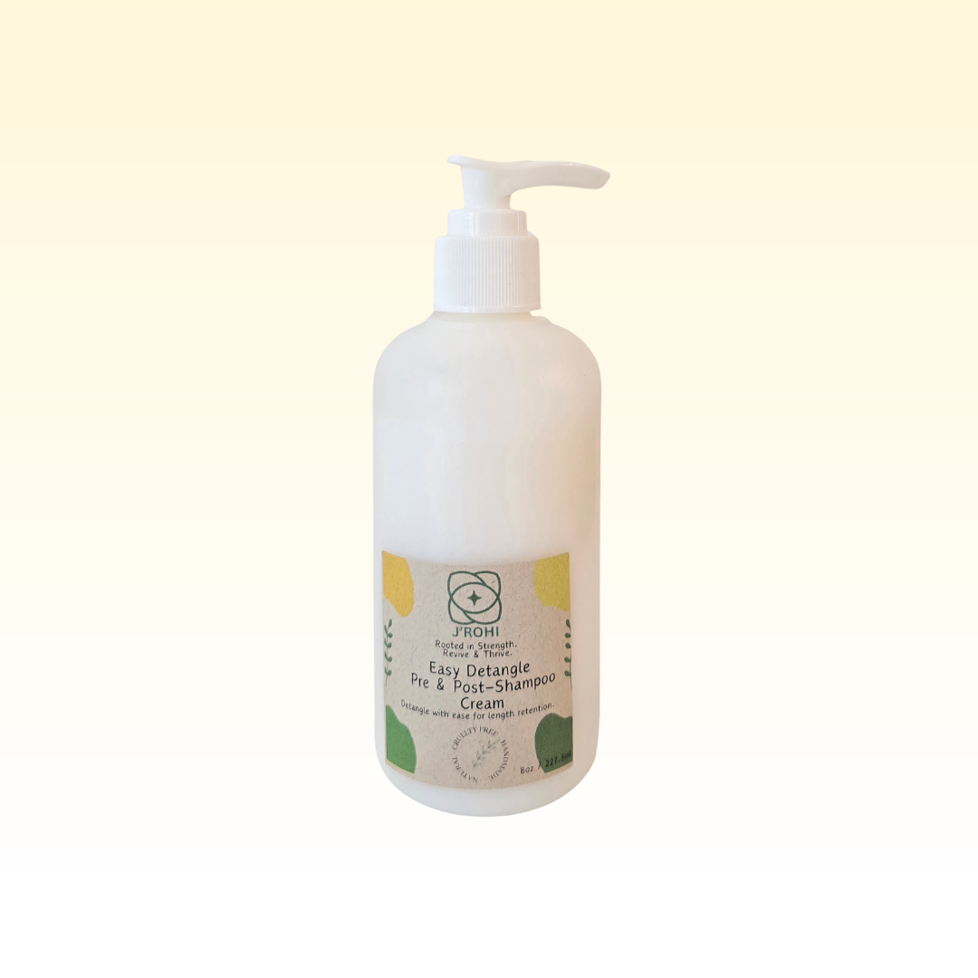 Easy Detangle Pre & Post-Shampoo Cream (Detangle with ease for length retention)