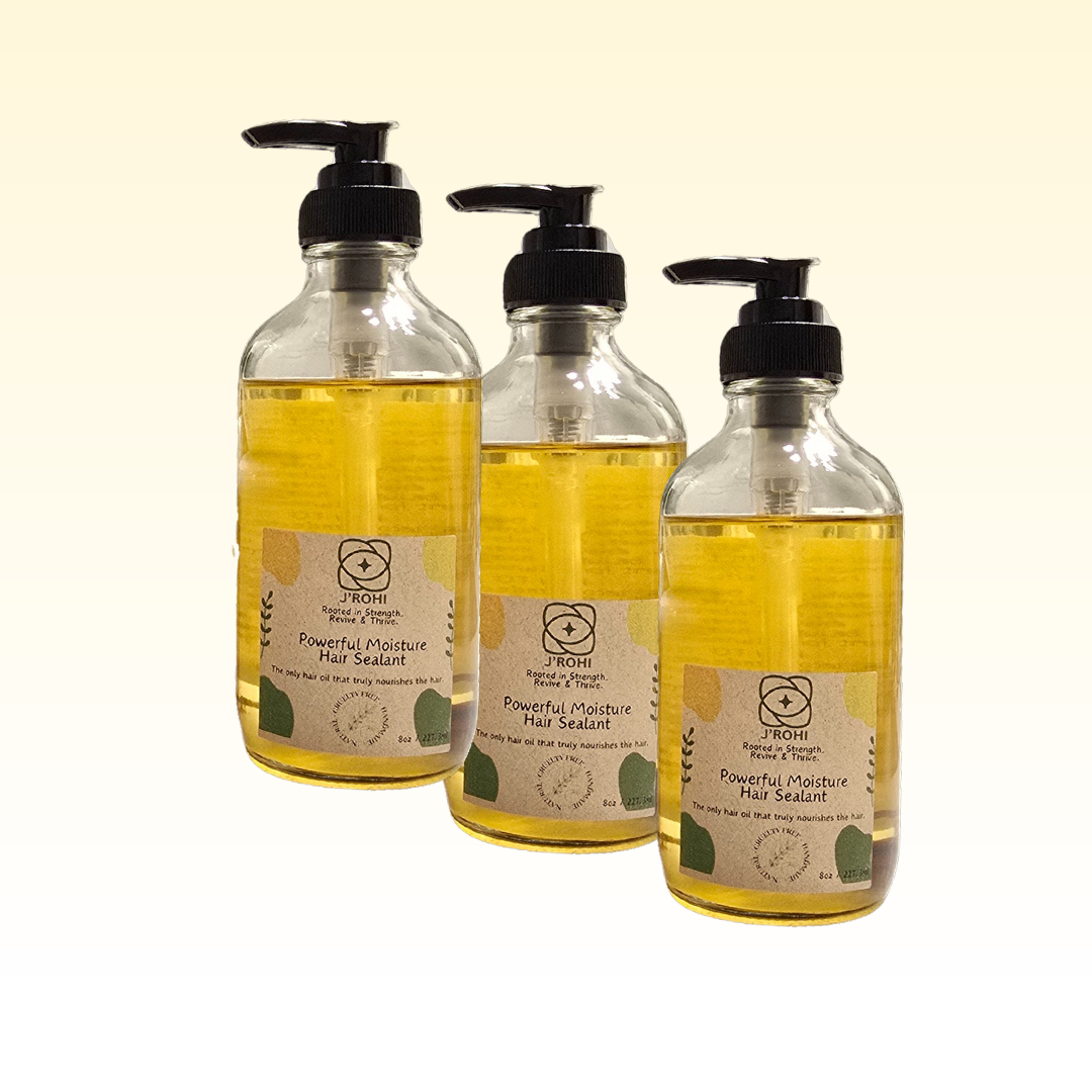 Powerful Moisture Hair Sealant (The only hair oil that truly nourishes the hair)