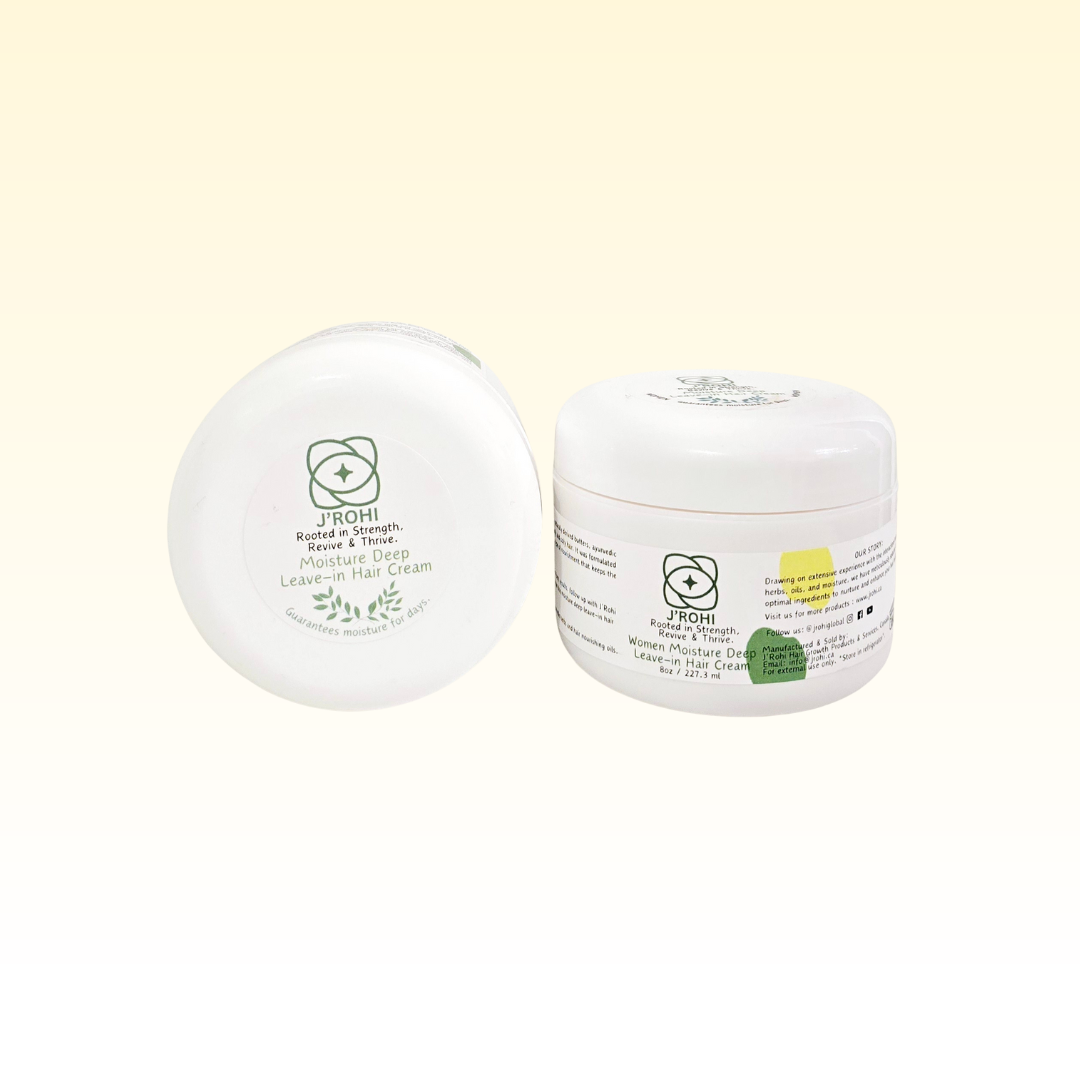 Moisture deep leave-in hair cream